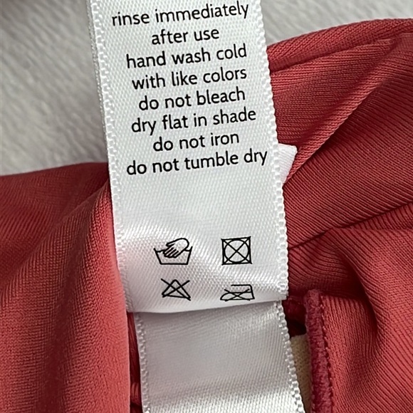 NWT Andie S Pink The Scala Bandeau Strapless Bikini Bathing Suit Top PUNC‎ - Picture 8 of 10